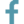 f facebook icon in blue